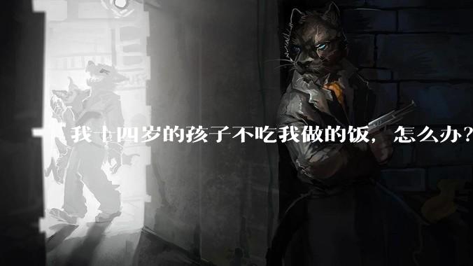 我十四岁的孩子不吃我做的饭，怎么办？