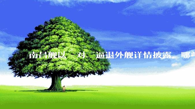 南昌舰以一对二逼退外舰详情披露，哪些内容值得关注？