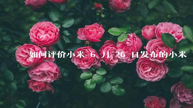 如何评价小米 6 月 26 日发布的小米 YU7、MIX Flip2、REDMI K80 至尊版？