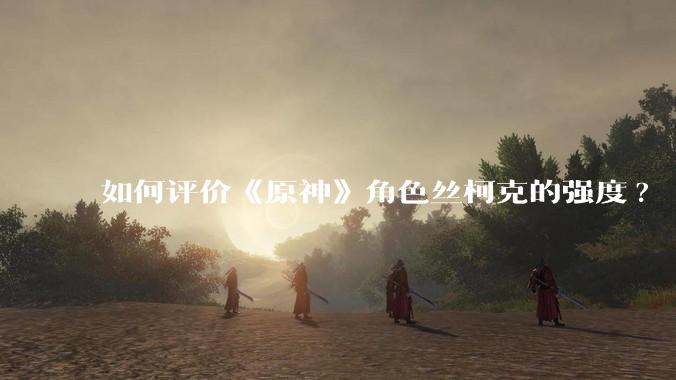 如何评价《原神》角色丝柯克的强度?