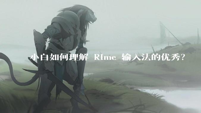 小白如何理解 Rime 输入法的优秀？
